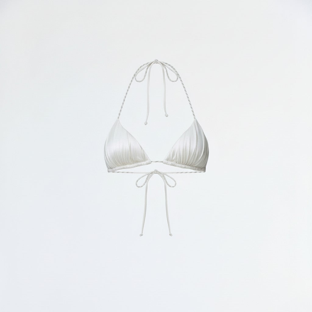 Milk Silk Triangle Top