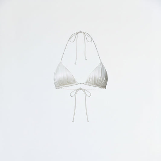 Milk Silk Triangle Top