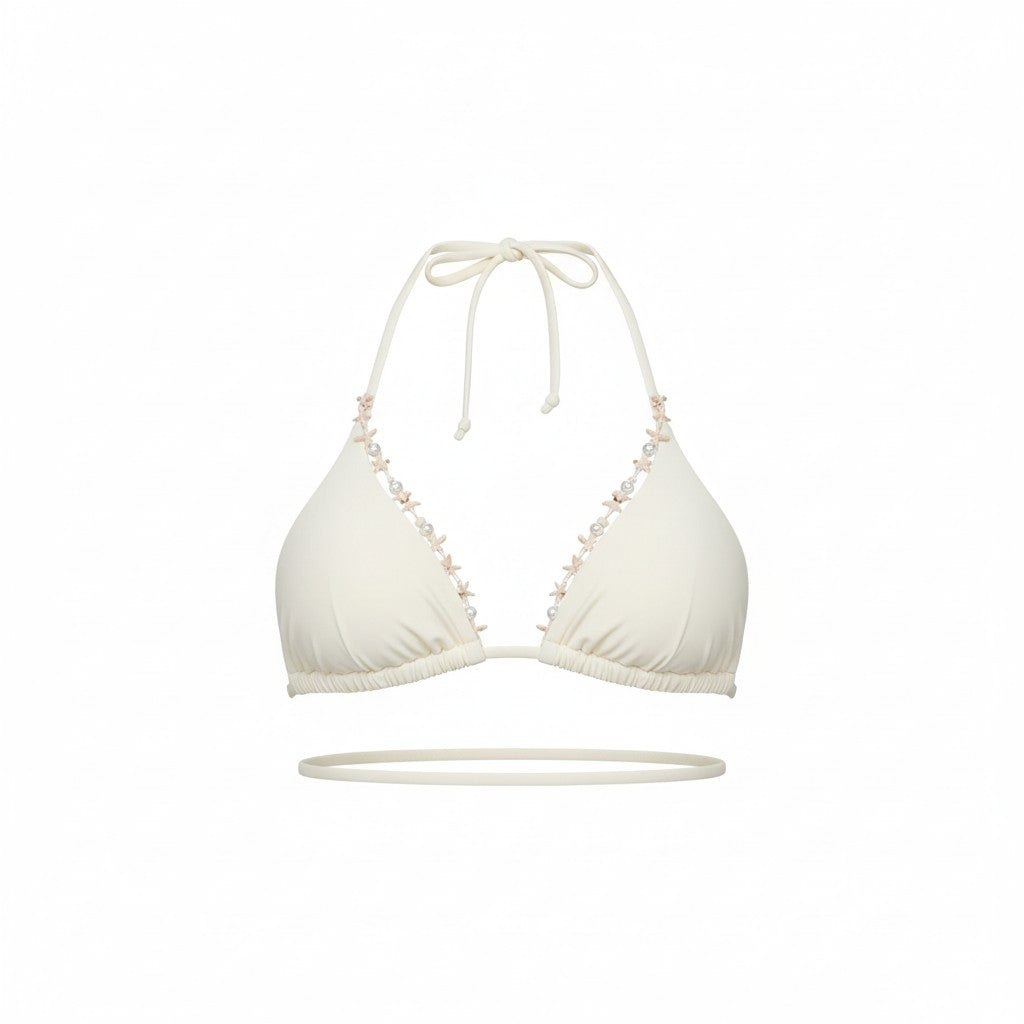 Ivory Triangle Top